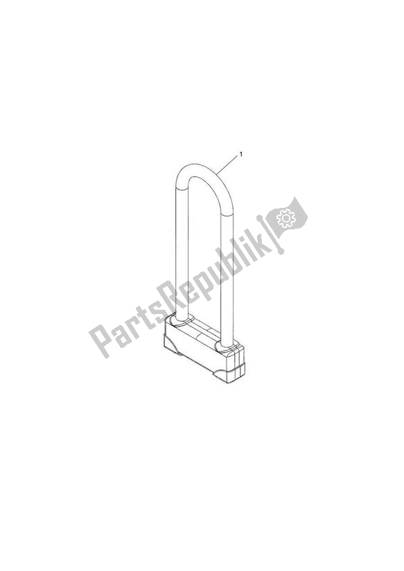 All parts for the U-lock 270 of the Triumph America Carburettor 790 2002 - 2007
